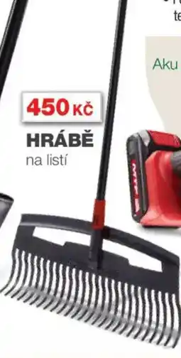 Mountfield Hrábě na listí nabídka