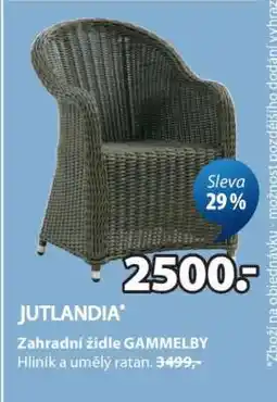 JYSK JUTLANDIA Zahradní židle GAMMELBY nabídka