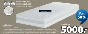 JYSK DREAMZONE Pružinová matrace TENNA nabídka