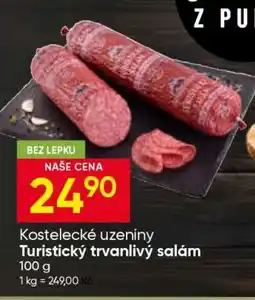 Hruška Turistický trvanlivý salám nabídka