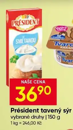 Hruška Président tavený sýr nabídka