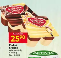 Hruška Pudink Srdíčko nabídka