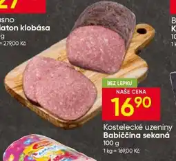 Hruška KOSTELECKÉ UZENINY BABIČČINA SEKANÁ nabídka