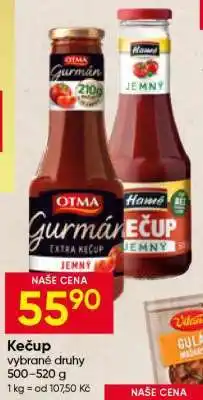 Hruška Kečup nabídka