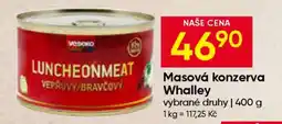 Hruška Masová konzerva Whalley nabídka