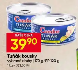 Hruška Tuňák kousky nabídka