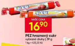 Hruška PEZ hroznový cukr nabídka