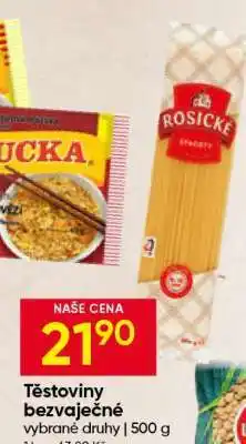 Hruška TĚSTOVINY BEZVAJEČNÉ nabídka