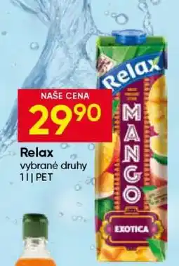 Hruška Relax nabídka