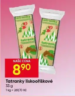 Hruška Tatranky lískooříškové nabídka