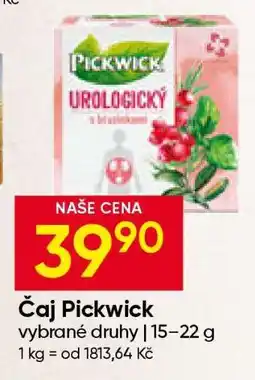Hruška ČAJ PICKWICK nabídka