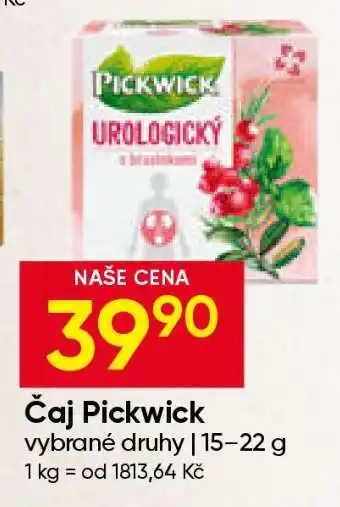 Hruška ČAJ PICKWICK nabídka