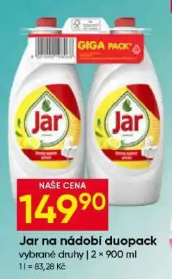 Hruška Jar na nádobí duopack nabídka