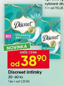 Hruška Discreet intimky nabídka