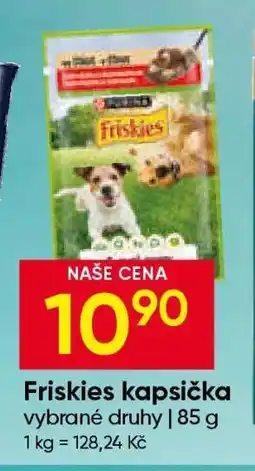 Hruška Friskies kapsička nabídka