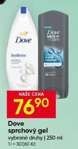 Hruška Dove Sprchový gel nabídka