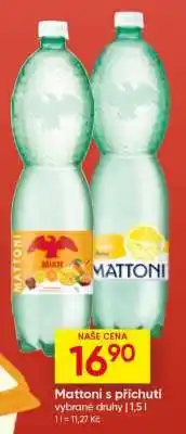 Hruška Mattoni s příchutí nabídka
