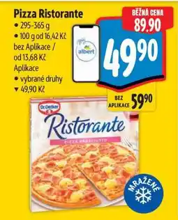 Albert Pizza Ristorante nabídka