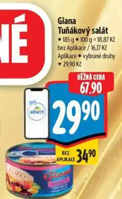 Albert Giana Tuňákový salát nabídka