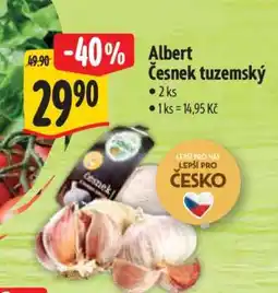 Albert Albert Česnek tuzemský nabídka