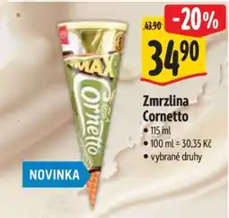 Albert Zmrzlina Cornetto nabídka