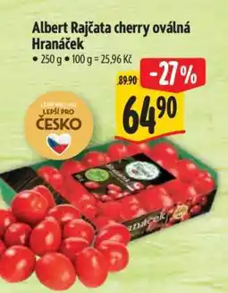 Albert Albert Rajčata cherry oválná Hranáček nabídka