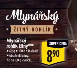 Albert Mlynářský žitný rohlík nabídka