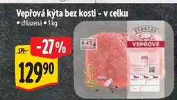 Albert Vepřová kýta bez kosti – v celku nabídka