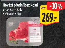 Albert Hovězí přední bez kosti v celku - krk nabídka