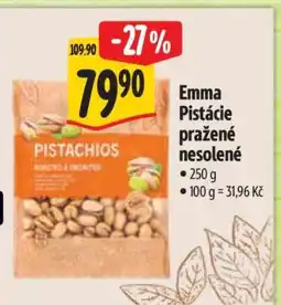 Albert Emma Pistácie pražené nesolené nabídka