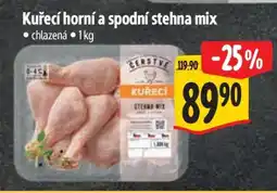 Albert Kuřecí horní a spodní stehna mix nabídka