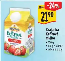 Albert Krajanka kefírové mléko nabídka