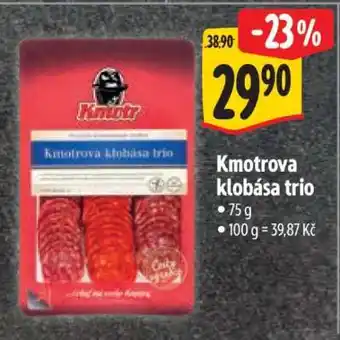 Albert Kmotr Klobása Trio nabídka
