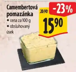 Albert Camembertová pomazánka nabídka
