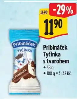 Albert Pribináček Tyčinka s tvarohem nabídka