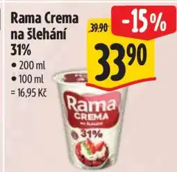 Albert Rama Crema na Šlehání 31% nabídka