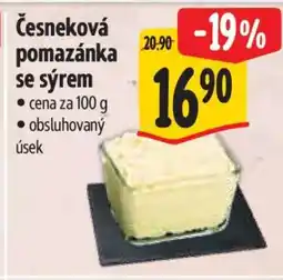 Albert Česneková pomazánka se sýrem nabídka