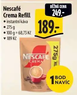 Albert Nescafé Crema refill nabídka
