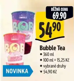 Albert Bubble Tea nabídka