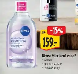 Albert Nivea Micelární voda nabídka