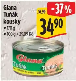 Albert Giana Tuňák kousky nabídka