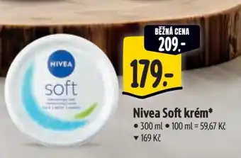 Albert Nivea Soft krém nabídka