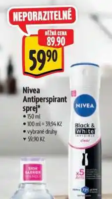 Albert Nivea antiperspirant sprej nabídka