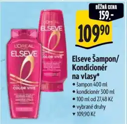 Albert Elseve Šampon, Kondicionér na vlasy nabídka