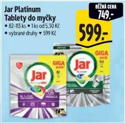 Albert Jar Platinum tablety do myčky nabídka