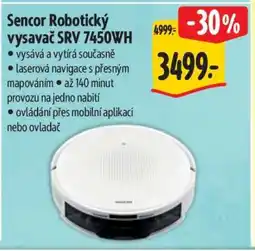 Albert Sencor Robotický vysavač SRV 7450WH nabídka