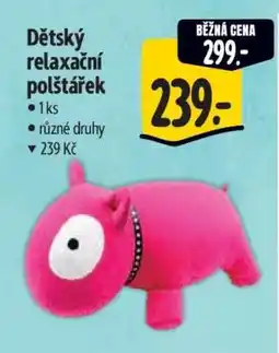 Albert Dětský relaxační polštářek nabídka