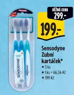 Albert Sensodyne zubní kartáček nabídka
