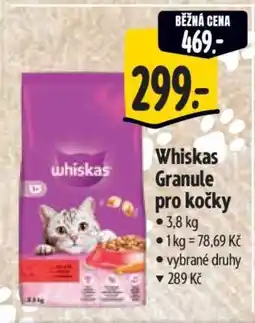 Albert Whiskas Granule pro kočky nabídka