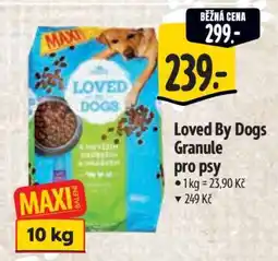 Albert Loved by Dogs Granule pro psy nabídka